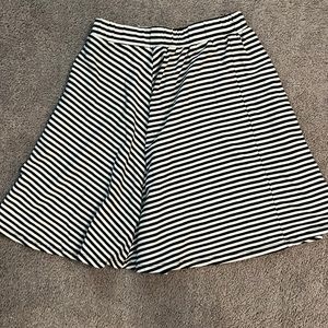 Black & White Stripe skirt